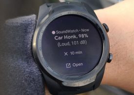 A smartwatch app alerts users with hearing loss to nearby sounds