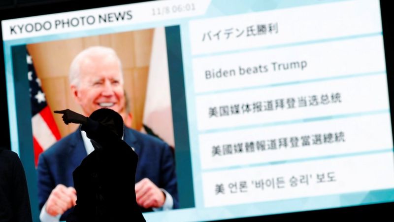 Global markets rally as Biden heads for White House
