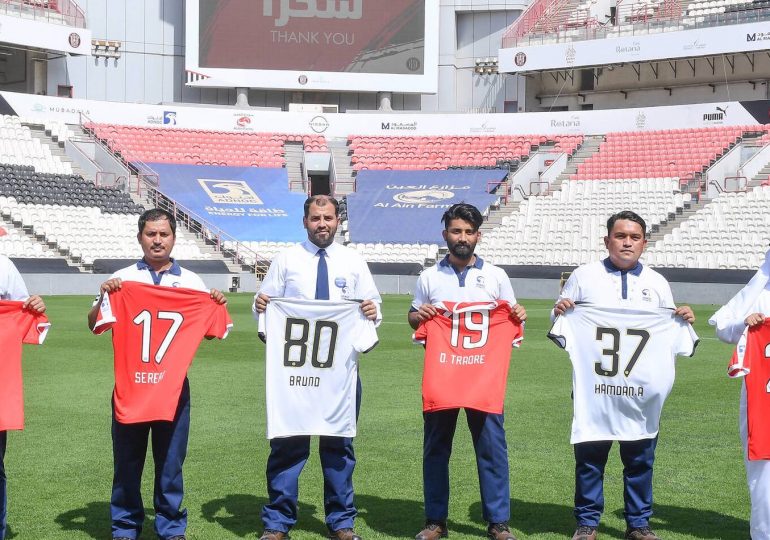 Al Jazira distributes limited-edition shirts to frontline workers