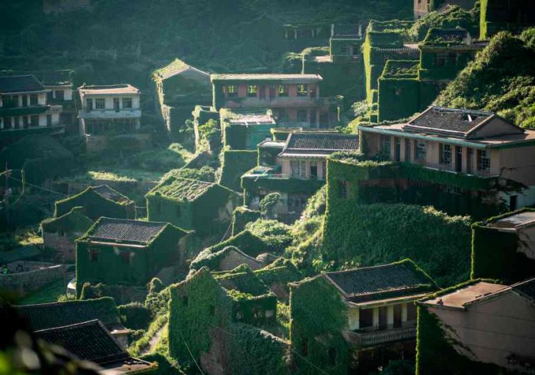 Inside Chinese ghost town on remote island reclaimed by nature that’s coming back to LIFE as TikTokers flock to visit