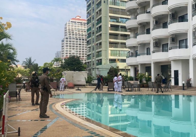 Brit, 89, plunges to his death from fifth floor balcony at apartment block in Thailand as he’s found dead next to pool
