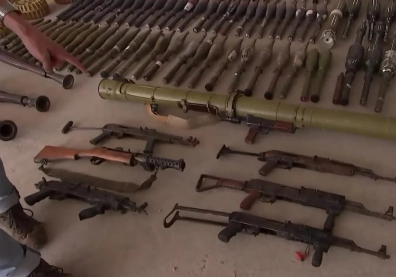 Hamas terrorists’ deadly arsenal REVEALED from Russian-made AK-47s to thermobaric grenades & anti-aircraft launchers