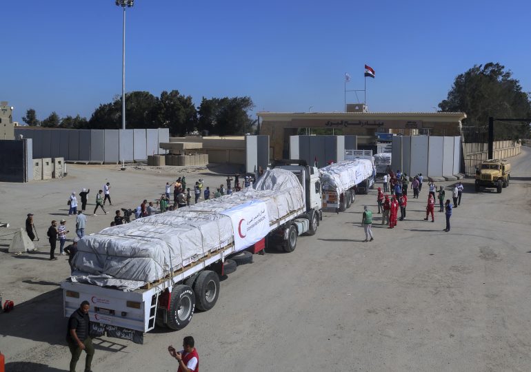 Egypt’s Border Crossing Opens to Let Desperately Needed Aid Into Besieged Gaza