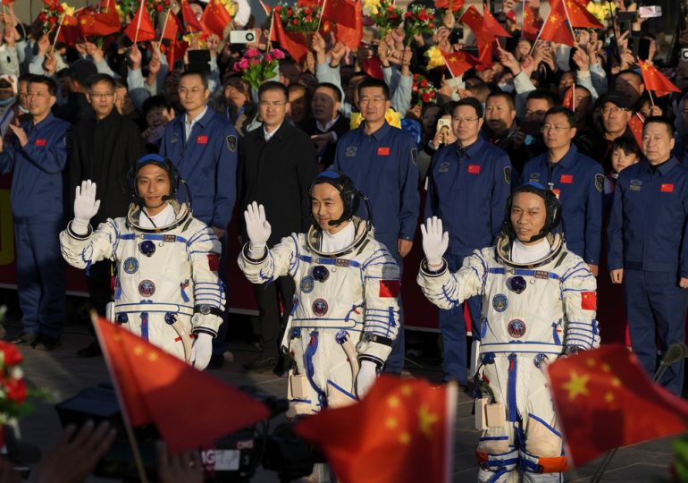 China Sends Its Youngest-Ever Crew to Space as It Seeks to Put Astronauts on Moon by 2030