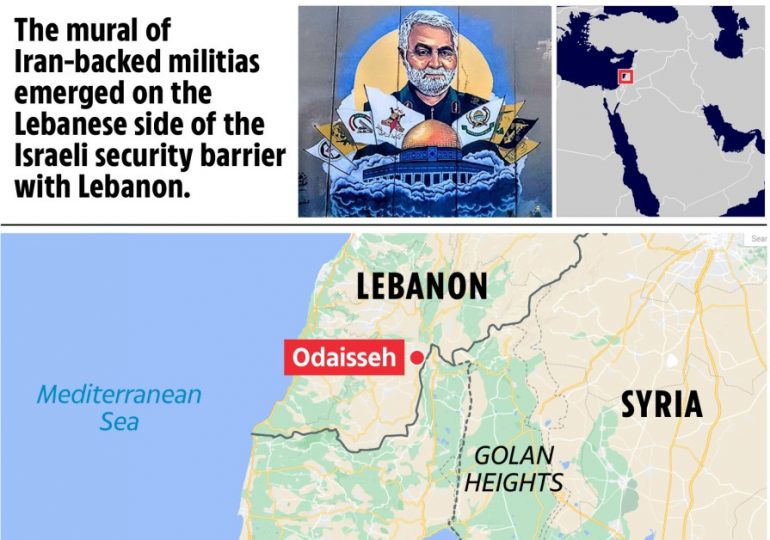 Fears all Iran-backed militias will UNITE and invade Israel to reap terror as chilling threat appears on Lebanon border