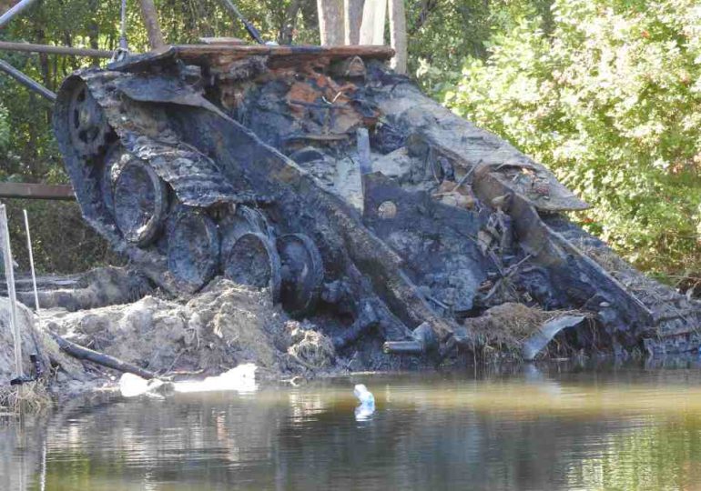 Lost Nazi Panzer tank discovered after being sunken in river for 80 years – and it could be worth a fortune