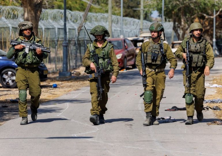 Israeli soldiers patrolling devastated kibbutz villages find Hamas terrorists hiding out near massacre sites