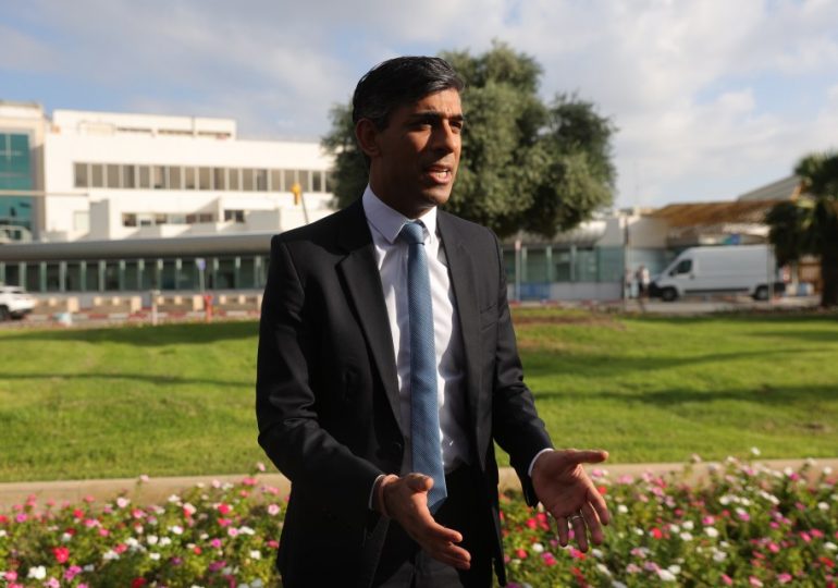 Rishi Sunak arrives in Israel for crunch visit amid fears Gaza crisis could engulf Middle East in all-out war