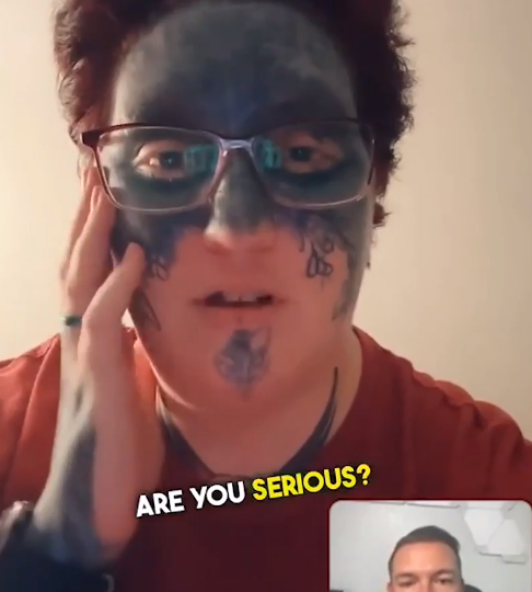 I got a full-face tattoo against my will…I can’t get a job & was left homeless but kind stranger is helping remove them