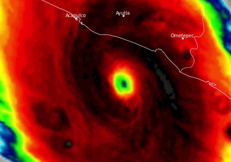Huge 165mph Category 5 Hurricane Otis SUDDENLY appears & smashes into Mexico in ‘nightmare scenario’ with no time to run