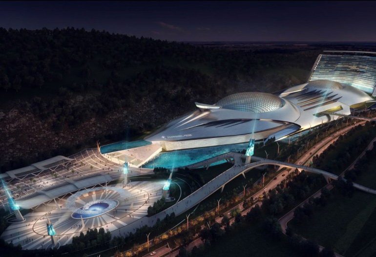 Inside the world’s largest indoor theme park dubbed ‘The Spaceship’ with 150,000 animals, a submarine & STORM simulator
