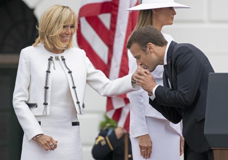 Emmanuel Macron’s wife Brigitte reveals classroom romance as they fell in love when he was 15 & she was his teacher, 40