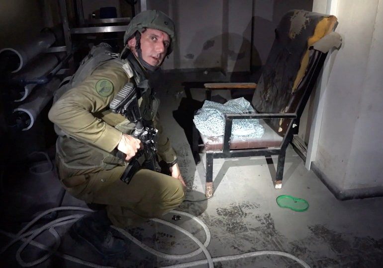 Inside Hamas bunker where terrorists held Israeli hostages captive found below children’s hospital