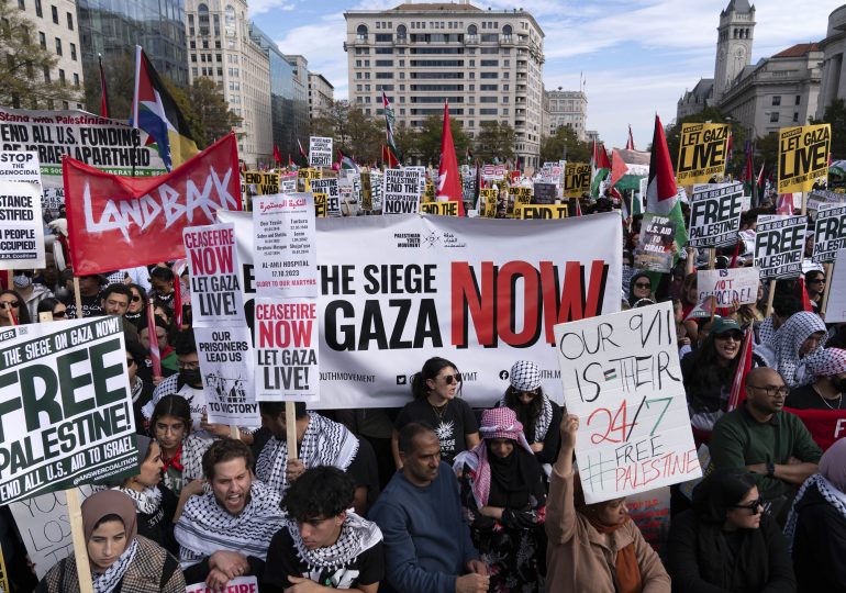 Protest Marches Across the Globe Call for Immediate Halt to Israeli Bombing of Gaza