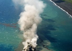 Volcanic eruptions create brand new island off the coast of Japan