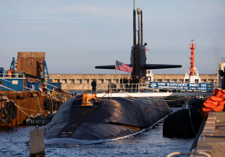 U.S. Announces the Arrival of a Nuclear Submarine in the Middle East