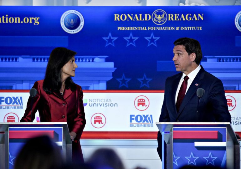Haley-DeSantis Fight to Take Center Stage at Third Republican Debate