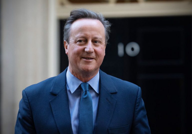 Former Prime Minister David Cameron Returns to U.K. Government as Foreign Secretary