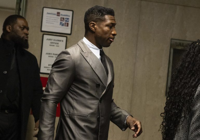 Actor Jonathan Majors in Court for Expected Start of Jury Selection in New York Assault Trial