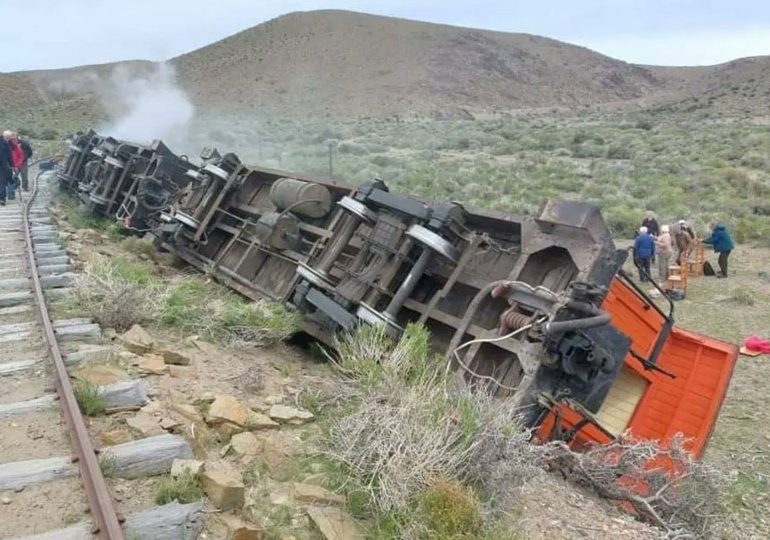Brit left fighting for life after steam train carrying tourists derails in Argentinian mountain range