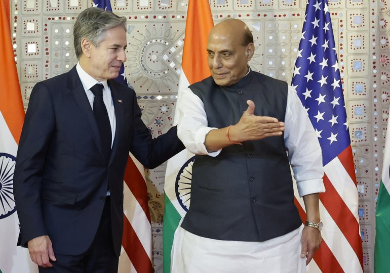 U.S. and India Discuss Indo-Pacific Security as Foreign and Defense Chiefs Meet