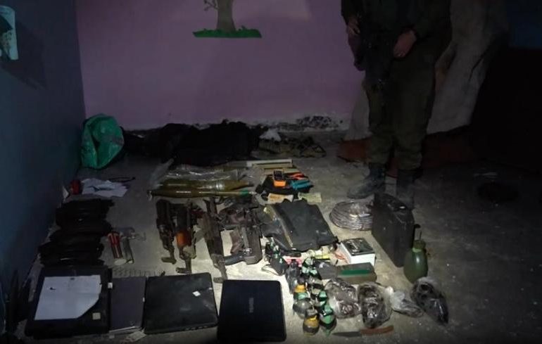 Hamas ‘hospital base’ revealed as IDF video shows lair filled with guns, grenades and rockets