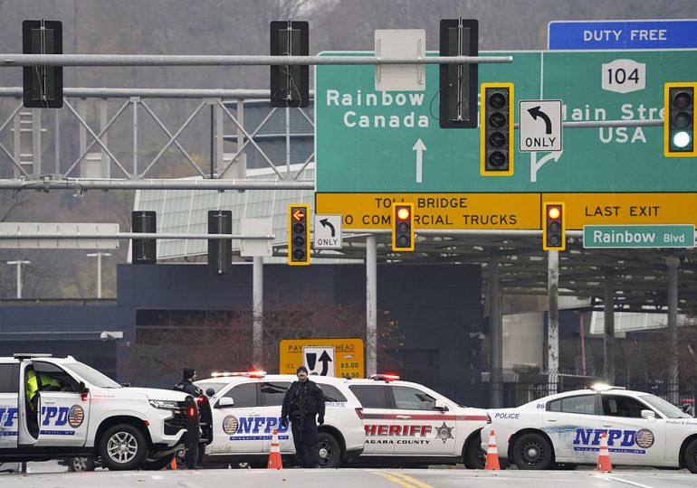 U.S.-Canada Border Crossing Closed After Vehicle Explosion on Bridge