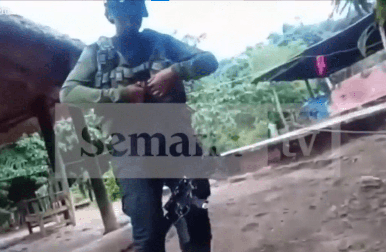 Vid shows inside ‘Scorpion’ ELN camp where guerrillas launched mission to kidnap Liverpool star Luis Diaz’s father