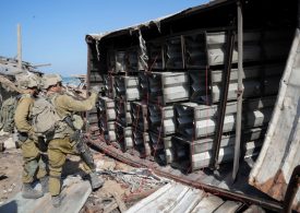 Moment IDF blow up Hamas terror chiefs’ arms dump hidden in plain sight on Gaza beach where families flocked before war