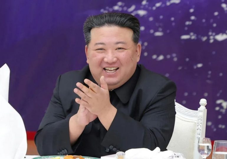 Kim Jong-un immortalises himself in hymn sung before every social event in North Korea
