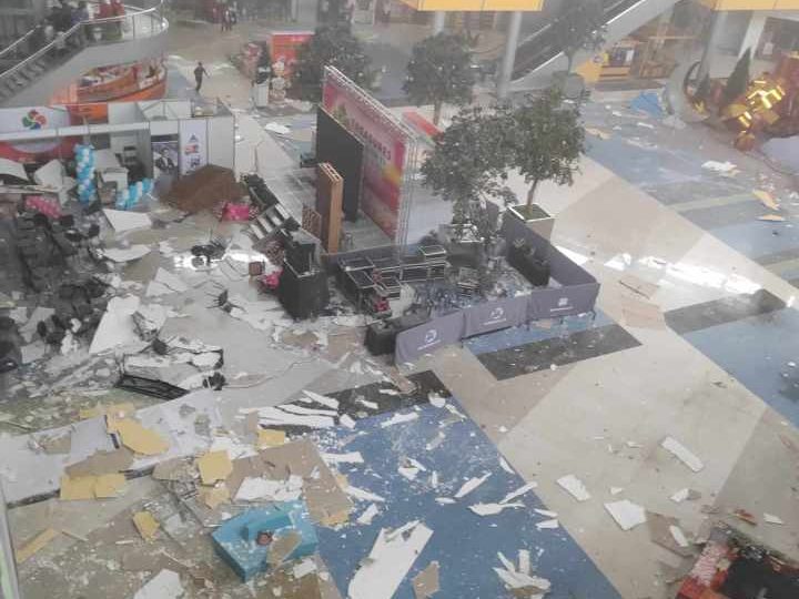 Philippines rocked by huge 7.2 earthquake as airport evacuated and shopping mall crumbles after terrifying tremors