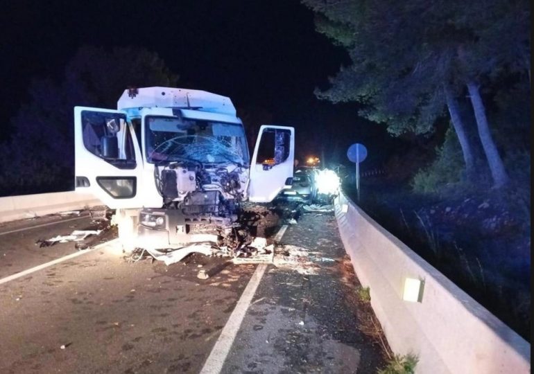 Brit, 36, among two men killed in head-on crash with dustbin lorry in Ibiza – as two passengers also seriously injured