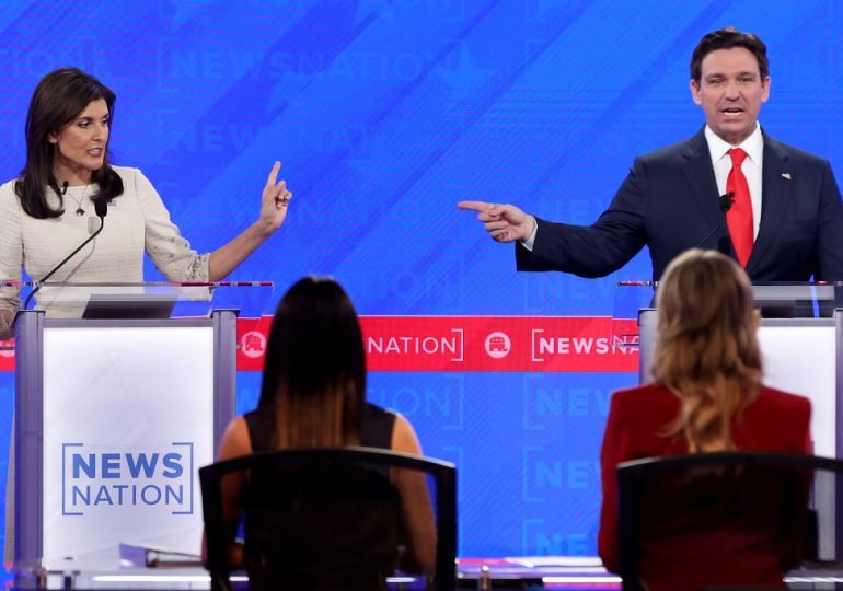 In Fourth GOP Debate, DeSantis Fades as Haley Rises