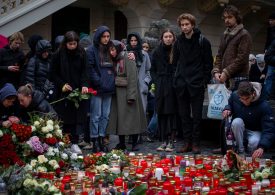 Czech Republic Holds National Day of Mourning For Victims of Prague University Shooting