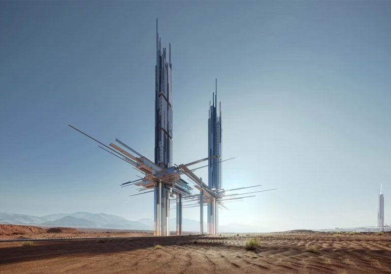 Saudi unveils pretentious plan for 900ft desert skyscrapers on the Red Sea in latest NEOM mega-project ‘built on blood’
