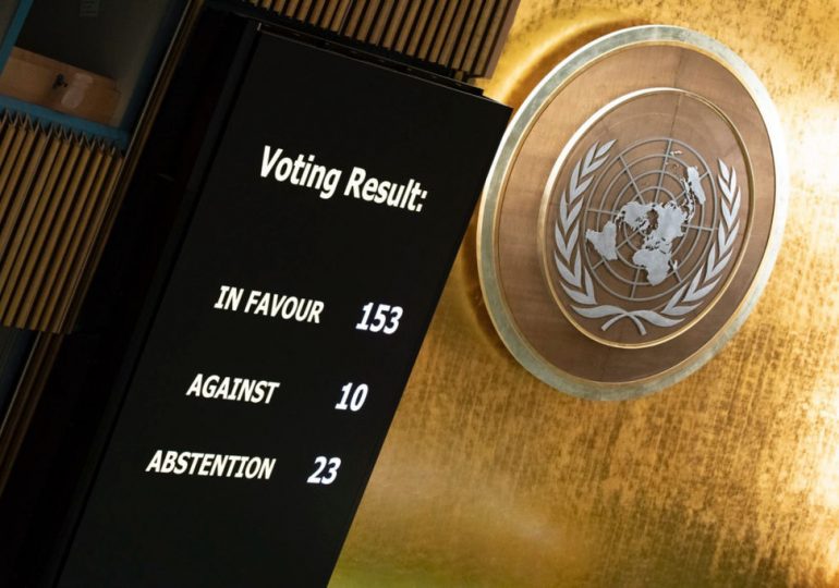U.S. Is Called Out Over Voting Against Gaza Ceasefire During the U.N. General Assembly
