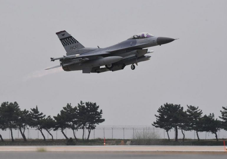 U.S. Fighter Jet Crashes in Sea off South Korea