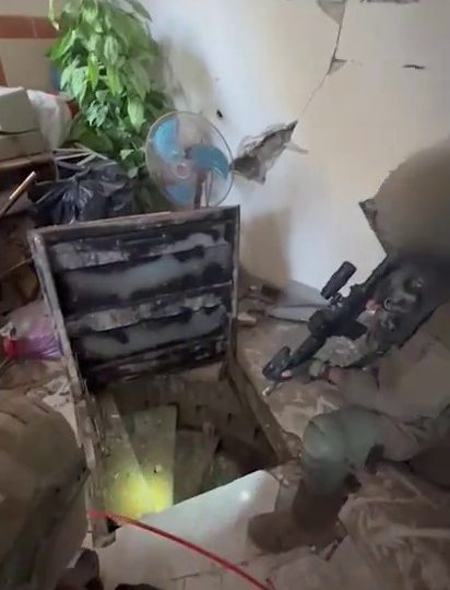IDF uncovers a Hamas tunnel underneath baby’s cot as troops raids homes of terror leaders – including ‘Gaza’s Bin Laden’