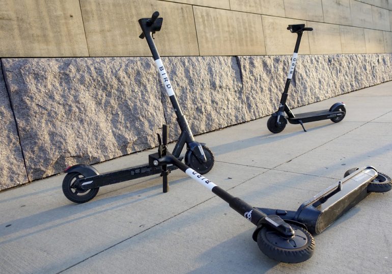 The Once-Soaring E-Scooters Company Bird Files for Bankruptcy Protection