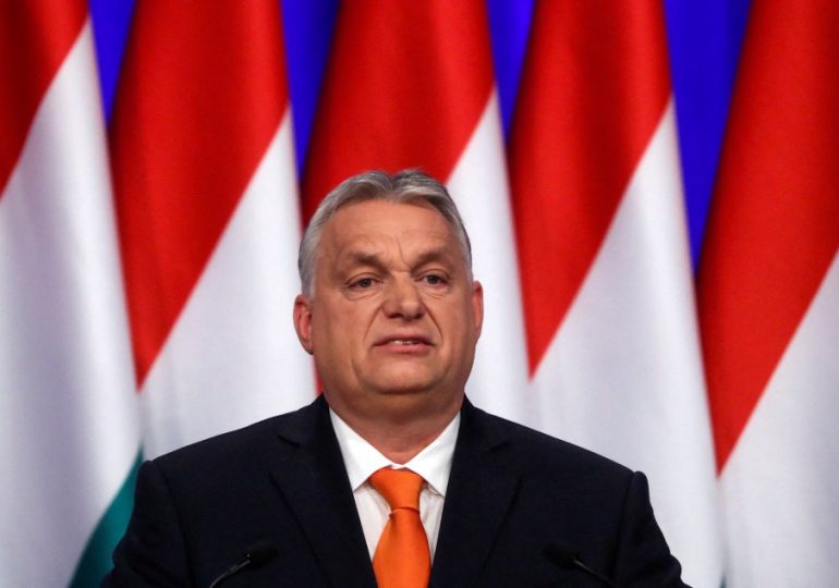 Russia hails Hungary for blocking £42billion package of aid from EU to Ukraine