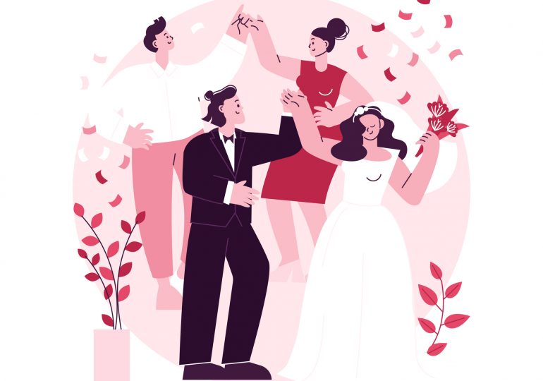 The Thorny History Behind Wedding Plus-Ones