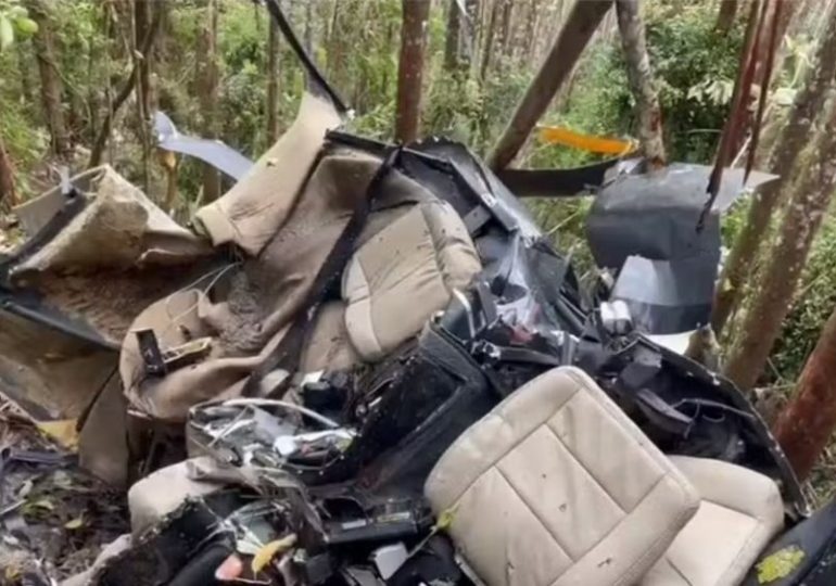 Wreckage of missing helicopter that dropped off radar on NYE is found in dense rainforest 12 days later with 4 dead