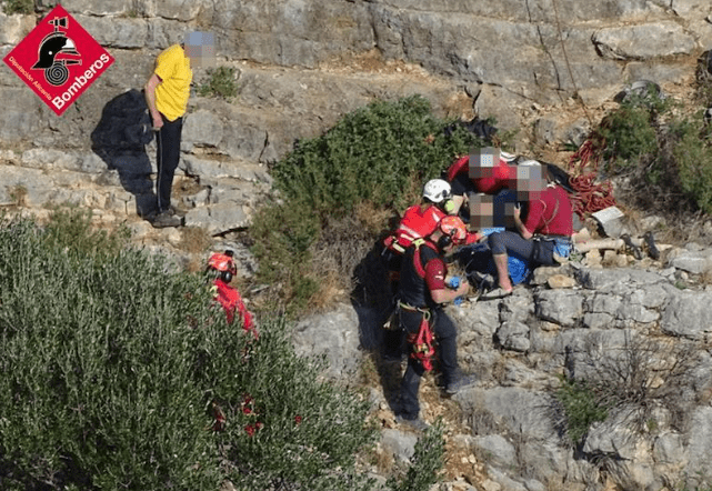 Brit climber suffers multiple injuries after plunging more than 30ft from cliff edge in Spain