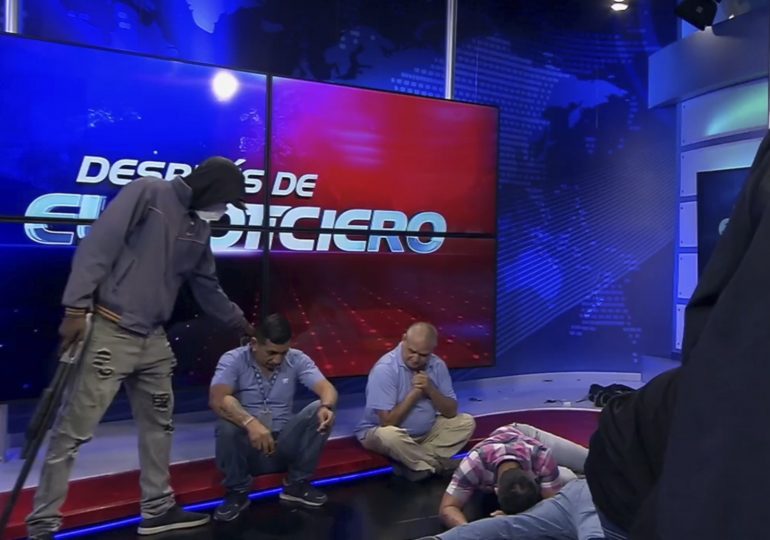 Armed, Masked Men Storm TV Studio During Live Broadcast as Violence Rocks Ecuador