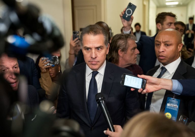 Hunter Biden Makes Surprise Capitol Hill Visit as GOP Takes a Step to Hold Him in Contempt