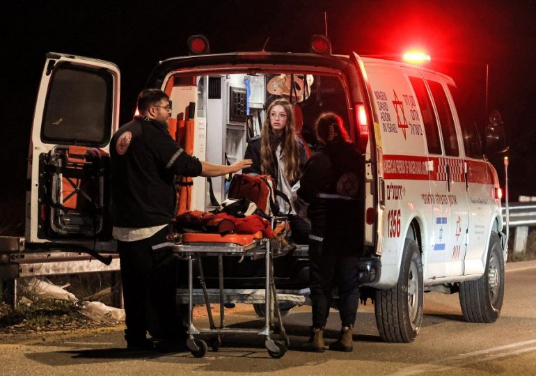 Girl, 3, shot dead by mistake as Israeli police open fire on suspects who rammed checkpoint near Jerusalem