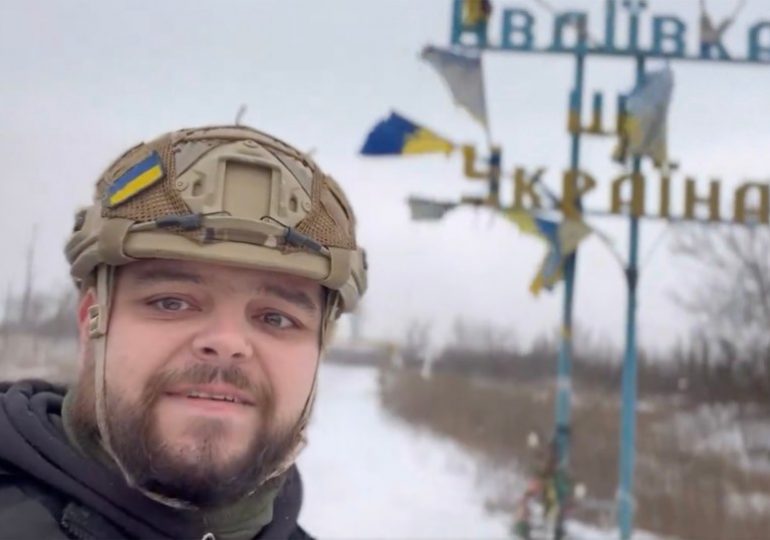 Brit ex-PoW Aiden Aslin reappears back on FRONTLINE in Ukraine 16 months after being freed from Russian death sentence