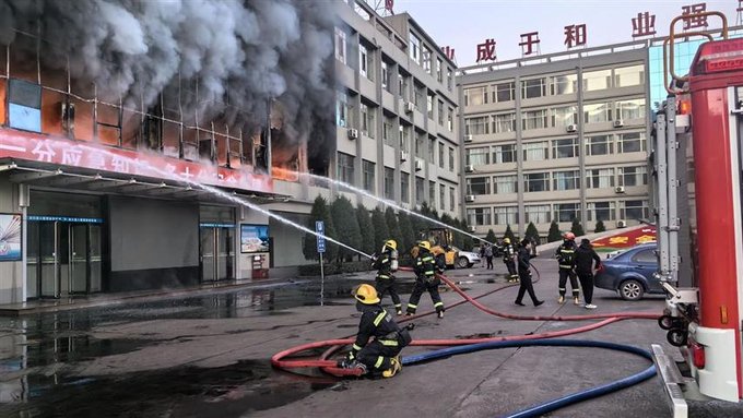 At least 13 children killed after horror fire rips through boarding school dormitory in China as one arrested