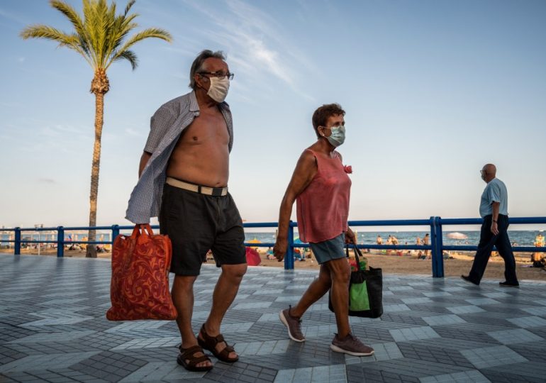 Benidorm and other Spanish hotspots bringing back mandatory MASKS as Covid and flu surge