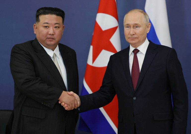 Kim Jong-un & Putin vow to form ‘New World Order’ in chilling warning to West as tyrants ramp up united front against US